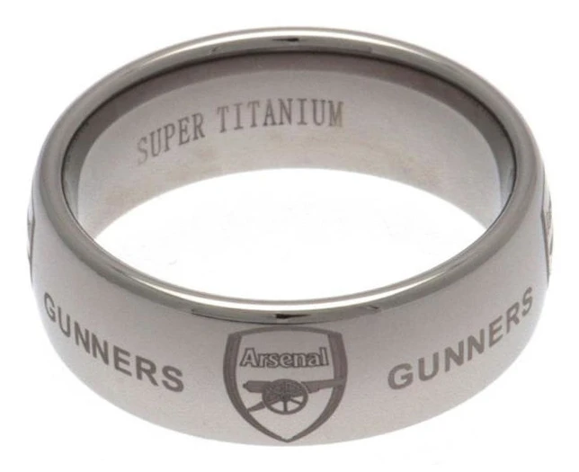 Arsenal Titanium Ring
