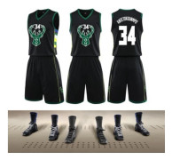 #Nba 22/23 Bucks 23 Jersey Barn Jersey Set för barn och vuxna 5XL
