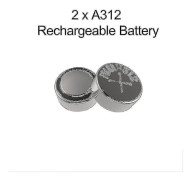 A312 Uppladdningsbart batteri, hörapparatbatterier 312 Laddare Kit 312 312a A312 Pr4 Uppladdningsbart batteri för hörapparat(2st 312)