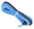 6 mm x 15 m 1/4 tum x 50 fot Nylon Blå Kraftig Vinschrem för ARB SUV Lastbil UTV