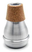 Träning Mute Trumpet Mini Size Aluminium Mute för Jazz Lättviktsljuddämpare - Inomhusövning Nybörjare Erfaren spelare