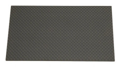 3K Kolfiberplatta Hög Hårdhet Twillväv Matt Korrosionsbeständig för Modellflygplan Leksaker 75x125x1.0mm 3.0x4.9x0.04in