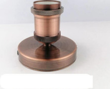 E27 Lamphållare Ljussockel KOPPAR KERAMISK KERAMIK copper ceramic-ceramic