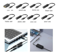 DC-hona till Type-C-hane kabel sladd strömförsörj dina enheter för PC bärbara datorer surfplattor Square mouth