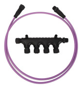 NMEA 2000 4-portars vattentät marin multiport T-kontakt