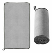 Baseus microfiber towel to dry a car microfiber 40 cm x 80 cm gray (CRXCMJ-A0G)