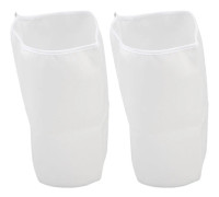 2PCS filter sleeve 6in white elastic polyester pre-filter cover for home replacement