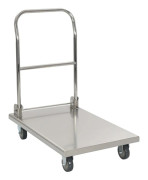 vidaXL Rullvagn 82x53x86 cm rostfritt stål silver