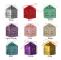 Mordely 10/20/50 st Eid Mubarak godislåda LJUSLILA 50 STK light purple 50pcs