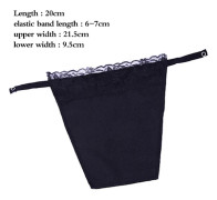 Kvinnors Quick Easy Clip-On Lace Mock Camisole BH purple 5pcs