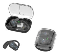 True Wireless Bluetooth-hörlurar OWS Rotary Speaker Hifi