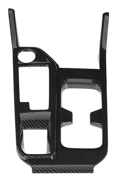 Kolfiber Central Control Gear Shift Box Panel Cover Trim Passar för Nissan Sylphy Sentra 2020