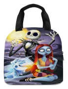 The Nightmare Before Christmas Lunchväska Kompatibel med Matlåda för Flickor och Pojkar
