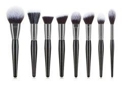 Black Large Makeup Brushes High Quality Face Cosmetic Foundation Powder Blush Kabuki Blending Make Up Brush Kit Tools
