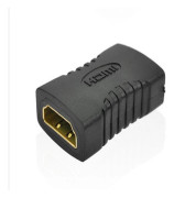 HD HDMI-hona till HDMI-hona adapter HDMI-förlängningskabel hona till hona till kontakt, 5-pack