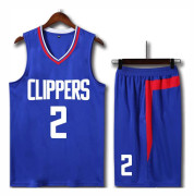 Los Angeles Clippers Leonard 2 Basketbolltröja T-shirt Set Children (110-120cm)
