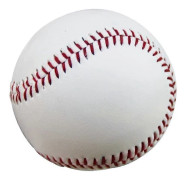1 st Standardstorlek PU Läder Baseboll Söm T-Boll Lämplig för Lek Träning Tävling