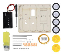DIY Mask-krypande Robot Modell Pedagogisk Vetenskap Experiment Leksak Kit