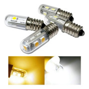 Mini E14 LED Kylskåpslampa SMD5050 0.5W 1W Kylskåp Mikrovågsugnar Spiskåpa Nattduksbord Symaskin Lampa Lampada LED E14 1W Warm White