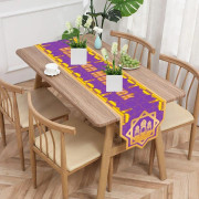 Ramadan Dekoration Bordslöpare Hem Duk LILA STIL1 purple style1-style1