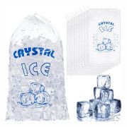 100 st 10 pund ispåsar Plastpåse med dragsko