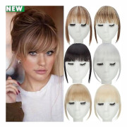Clip In Hair Bangs Extensions French Hair Bangs Neat Hair Bang Hair Pieces