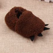 Plysch tassskor bruna 11cm