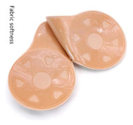 Rabbit Ear Chest Stickers Breathable Chest Stickers Anti-sagging Ultra-thin Silicone Chest Stickers Black 13cm