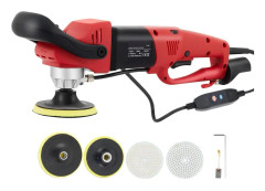 1200W 1100-4200RPM elektrisk våtpolerare, 6 hastigheter, justerbar vatteninjektion, effektiv värmeavledning, säker/bekväm att använda