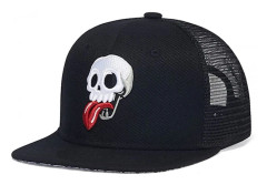 Mesh Trucker Hats,Outdoor Snapback Dad Hat,Hip Hop Men Women D