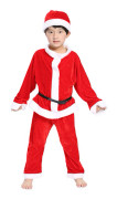 Jultomte Kostym för Barn, Pojke & Flicka, Cosplay Festkläder Jul Boys