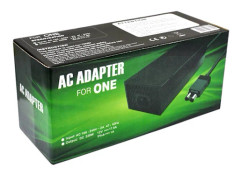 Strömadapter för Xbox One, Ac-adapter för Xbox One, bra laddningstillbehörskit med kabel för Xbox One- A