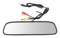 4,3-tums bil DVR Dash-kamera backspegelmonitor stöder 2-vägs videoinspelare Dash Cam LCD-skärm