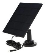 4W Solpanel 4000mAh kamera Solar laddare för utomhuskameror med 6V utgång 3,5x1,35mm och vattentät design