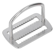 D-ring Webbing Belt Holder Stainless Steel D-ring Belt Slider Holder Stop for Diving Accessories