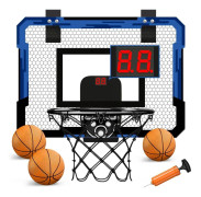 Väggmonterad mini basketbåge för barn - träningsspel inomhus och utomhus