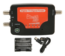 TV-satellitsökare Professionell högkänslig kompassdesign Satellitsignalmätare för TV