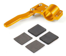 Auto Styling Justering Ratt Signal Spak Förlängning Blinkersspak Kit - Guld (En Styck)