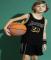 Lakers #23 Lebron James Tröja Nr 23 Basketuniform Set Barn / Svart Black XXL (155-160cm)