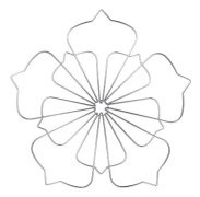 Blomvasarrangemang Blomsterarrangörshållare STIL A STIL A Style A