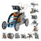 Solrobotleksak för barn, 12 i 1 robotleksaksset, KLB