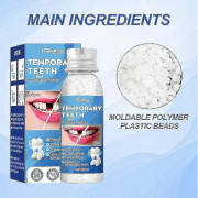 Permanent Tandlagningscement Kit för Stark Tandfyllning & Restaurering