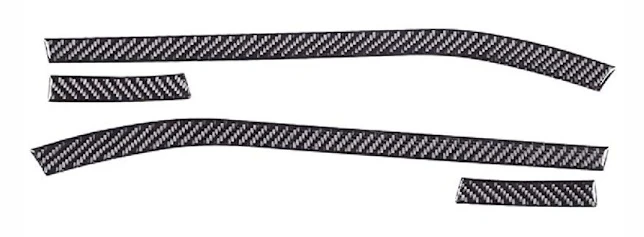 For 2022-2023 Headlight Eyebrow Sticker Real Soft Fiber