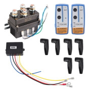 12V 400A elektrisk vinschmagnetreläkontaktor med 6 skyddskåpor för ATV UTV 4X4-fordon