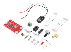 Aktiv Magnetisk Loop Antenn Kit SDR Kort Mellanvåg Radio 100kHz till 30MHz Justerbar Förstärkning