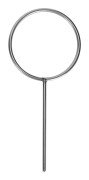 Laboratorie Rostfritt Stål Stödring Robust Korrosionsbeständig Laboratorieexperiment 120mm / 120MM