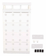 Garderobsavdelare Hyllavdelare Garderober Hylla Garderobsavdelare Stretchbar Perforeringsfri för Length 18.90?31.50in