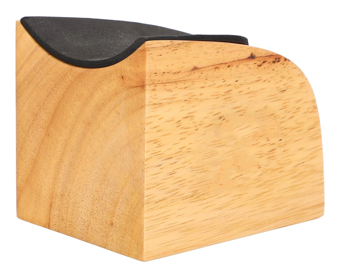 2 i 1 Gitarrhalsstöd Trästöd Kudde för Bas Ukulele Mandolin Banjo Instrumentreparation och