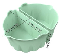 Slow Cooker Liner Slow Cooker Separator GRÖN green