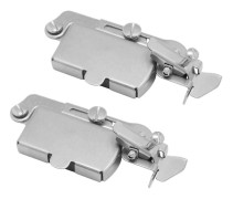 Multifunktionell magnetisk sömnadsguide, fållguide, industriell låsstygningsguide eller gående fot S